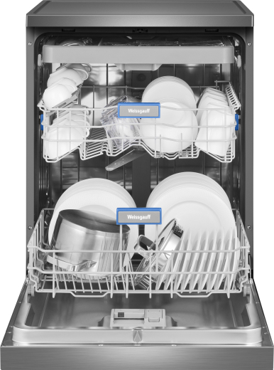 ������������� ������ Weissgauff DW 6039 Touch Dual Wash Inox