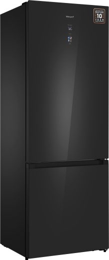 ��������������� ����������� � ���������� Weissgauff WRK 2070 D Premium Inverter Total Nofrost Black Glass