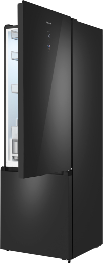 ��������������� ����������� � ���������� Weissgauff WRK 2070 D Premium Inverter Total Nofrost Black Glass