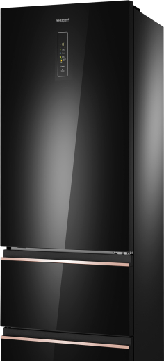 ��������������� ����������� Weissgauff WFD 420 Total NoFrost Inverter Black Glass