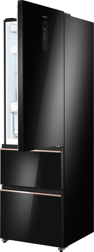 ��������������� ����������� Weissgauff WFD 420 Total NoFrost Inverter Black Glass