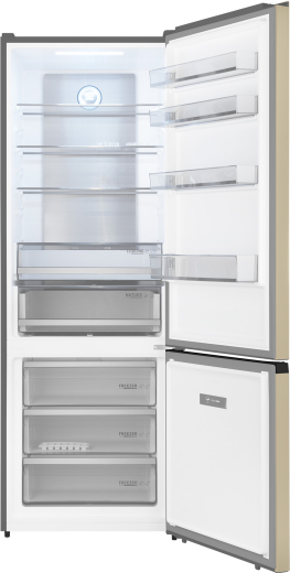 ��������������� ����������� � ���������� Weissgauff WRK 2070 D Premium Inverter Total Nofrost Gold Glass