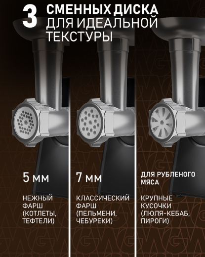 ��������� ������������� Weissgauff WMG 743 Steel Force