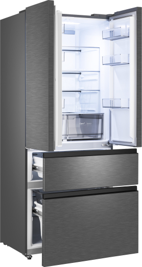 ��������������� ����������� Weissgauff WFD 450 Built-in Inverter NoFrost Dark Inox