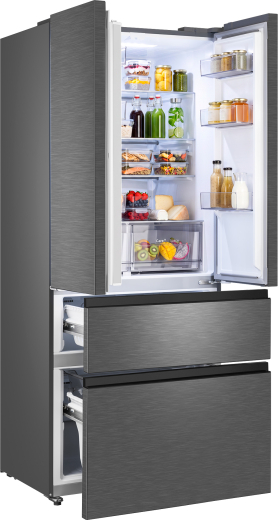 ��������������� ����������� Weissgauff WFD 450 Built-in Inverter NoFrost Dark Inox