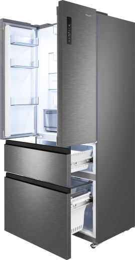 ��������������� ����������� Weissgauff WFD 450 Built-in Inverter NoFrost Dark Inox