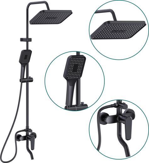 ������� ������ � ������� �����, ������ ����� � ���������� Weissgauff WSS-30103 Black