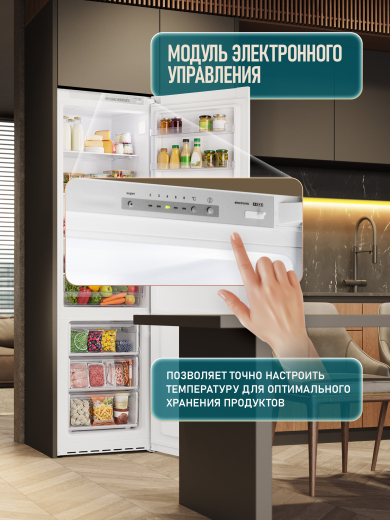 ��������������� ����������� Weissgauff WRK 2010 Defrost White