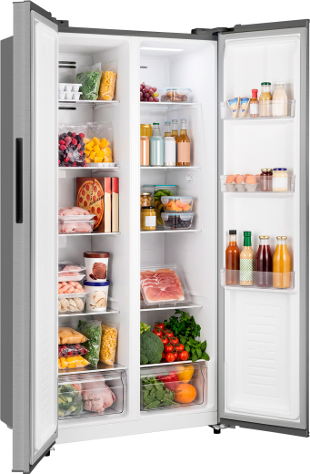 ��������������� ����������� � ���������� Weissgauff WSBS 430 Total Nofrost Inox