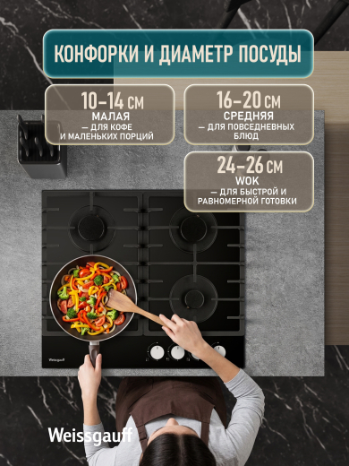 �������� ������ Weissgauff HGG 641 BGK
