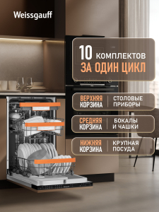 ������������ ������������� ������ � ��������� ������� �� ���� Weissgauff BDW 4538 Timer Floor