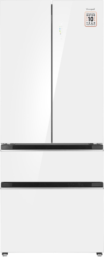 ��������������� ����������� Weissgauff WFD 450 Built-in Inverter NoFrost White Glass