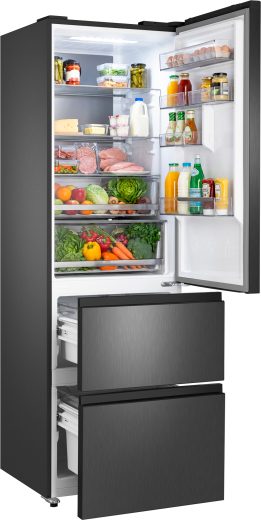 ��������������� ����������� Weissgauff WFD 420 Total NoFrost Inverter Dark Grey