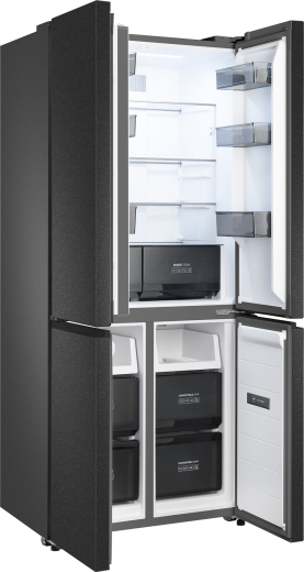 ��������������� ����������� � ���������� Weissgauff WCD 500 Inverter Total NoFrost Slot-In Graphite