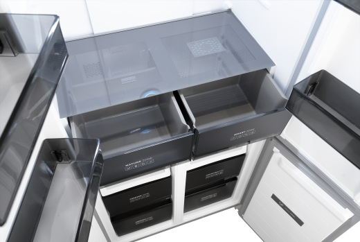 ��������������� ����������� � ���������� Weissgauff WCD 500 Inverter Total NoFrost Slot-In Graphite