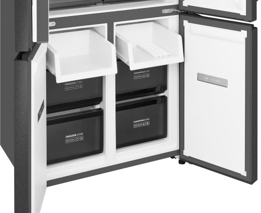 ��������������� ����������� � ���������� Weissgauff WCD 500 Inverter Total NoFrost Slot-In Graphite