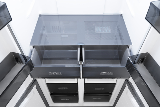 ��������������� ����������� � ���������� Weissgauff WCD 500 Inverter Total NoFrost Slot-In Graphite