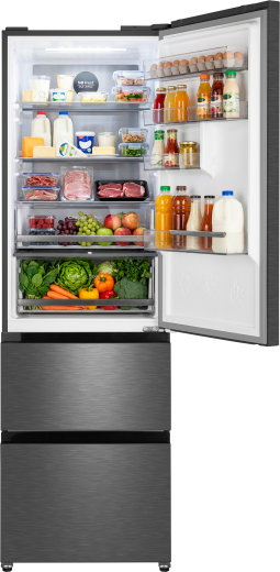 ��������������� ����������� Weissgauff WFD 420 Total NoFrost Inverter Dark Inox