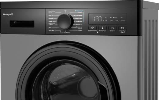 C��������� ������ � ���������� � ����� Weissgauff WM 42127 Inverter Steam Dark Grey 