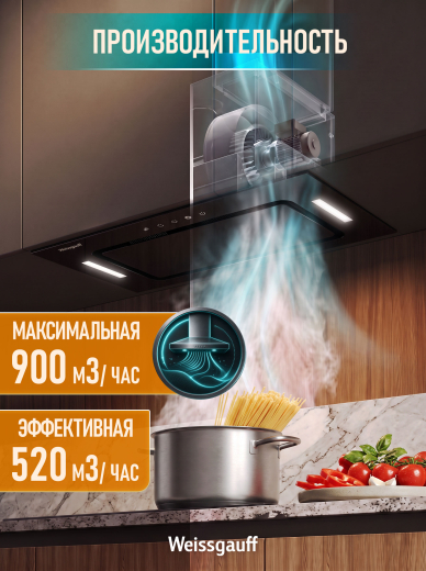 �������� ������������ ������� Weissgauff Intense 600 Touch Black Glass