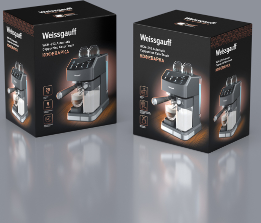 ��������� Weissgauff WCM-253 Automatic Cappuccino ColorTouch