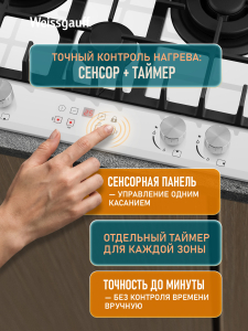 �������� ������ Weissgauff HGG 642 BGW Double Wok Timer