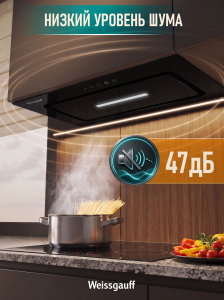 �������� ������������ ������� Weissgauff Aura 456 Touch Black Glass