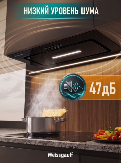 �������� ������������ ������� Weissgauff Aura 456 PB Black Glass
