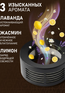 HEPA-������� ��� ������������� ������������� �������� Weissgauff V19 AromaFresh Lemon Scent / Jasmine Scent / Lavender Scent �������� 3 ��