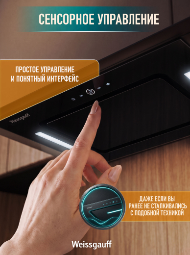 �������� ������������ ������� � Wi-Fi � ���������� Weissgauff Aura 1350 BL Premium Touch Inverter Wi-Fi