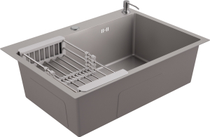 ����� ��� ����� �� ����������� ����� Weissgauff WKS 7050-1 Dark Grey Nano Hexagon