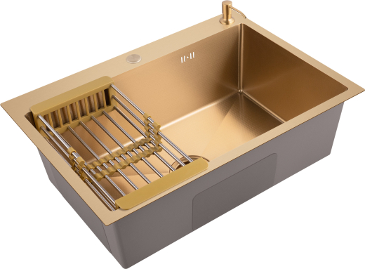 ����� ��� ����� �� ����������� ����� Weissgauff WKS 7050-1 Gold Nano Hexagon
