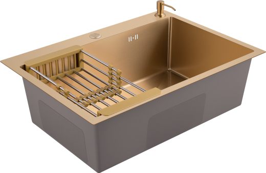 ����� ��� ����� �� ����������� ����� Weissgauff WKS 7050-1 Gold Nano Hexagon
