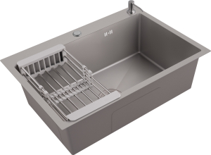 ����� ��� ����� �� ����������� ����� Weissgauff WKS 7050-2 Dark Grey Nano Hexagon