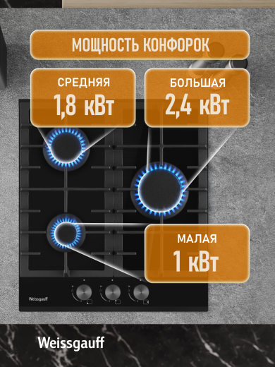 �������� ������ Weissgauff HG 430 BFh