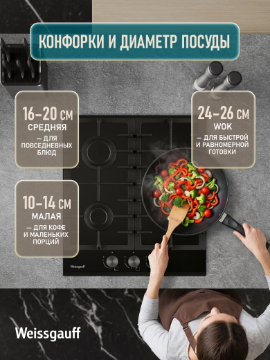 �������� ������ Weissgauff HG 451 BFh