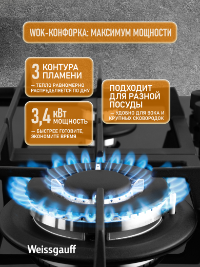 �������� ������ Weissgauff HG 641 BFh
