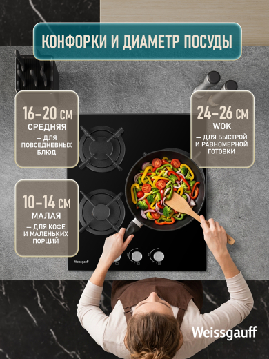 �������� ������ Weissgauff HGG 451 BGh Nano Glass