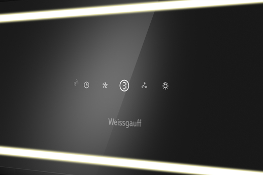�������� ������������ ������� Weissgauff Quadra 600 Touch Black Glass