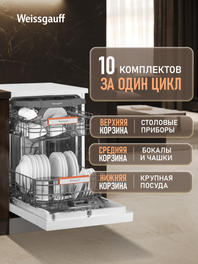 ������������� ������ c ����-����������� � ���������� Weissgauff DW 4508 Inverter Autoopen