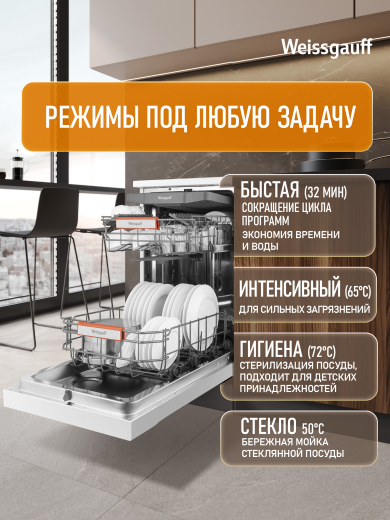 ������������� ������ c ����-����������� � ���������� Weissgauff DW 4508 Inverter Autoopen