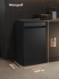 ������������� ������ c ����-����������� � ���������� Weissgauff DW 4508 Inverter Autoopen Black