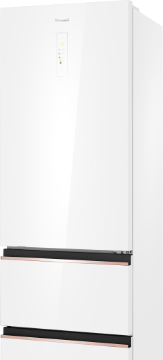 ��������������� ����������� Weissgauff WFD 420 Total NoFrost Inverter White Glass