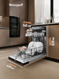 ������������ ������������� ������ � ����� �� ���� � ����-����������� Weissgauff BDW 4508 D Autoopen Infolight