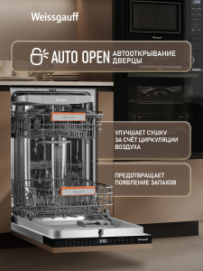 ������������ ������������� ������ � ����� �� ���� � ����-����������� Weissgauff BDW 4508 D Autoopen Infolight
