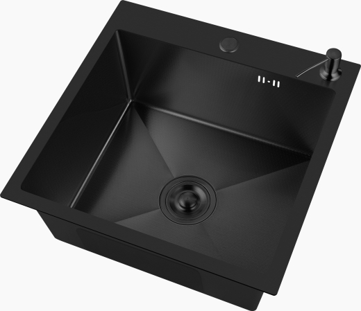 ����� ��� ����� �� ����������� ����� Weissgauff WKS 5050-1 Black Nano Hexagon