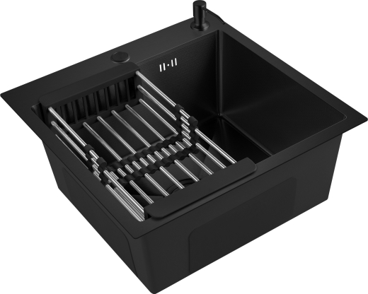 ����� ��� ����� �� ����������� ����� Weissgauff WKS 5050-1 Black Nano Hexagon