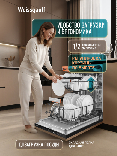 ������������ ������������� ������ � ����� �� ���� Weissgauff BDW 4537