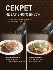 ��������� ��� ������ ������������� Weissgauff WGM 110 Set Black