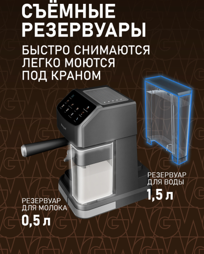 ��������� Weissgauff WCM-253 Automatic Cappuccino ColorTouch